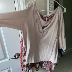 Free people Bandanna Tunic
